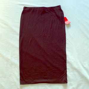 Forever 21 Fitted Pencil Skirt